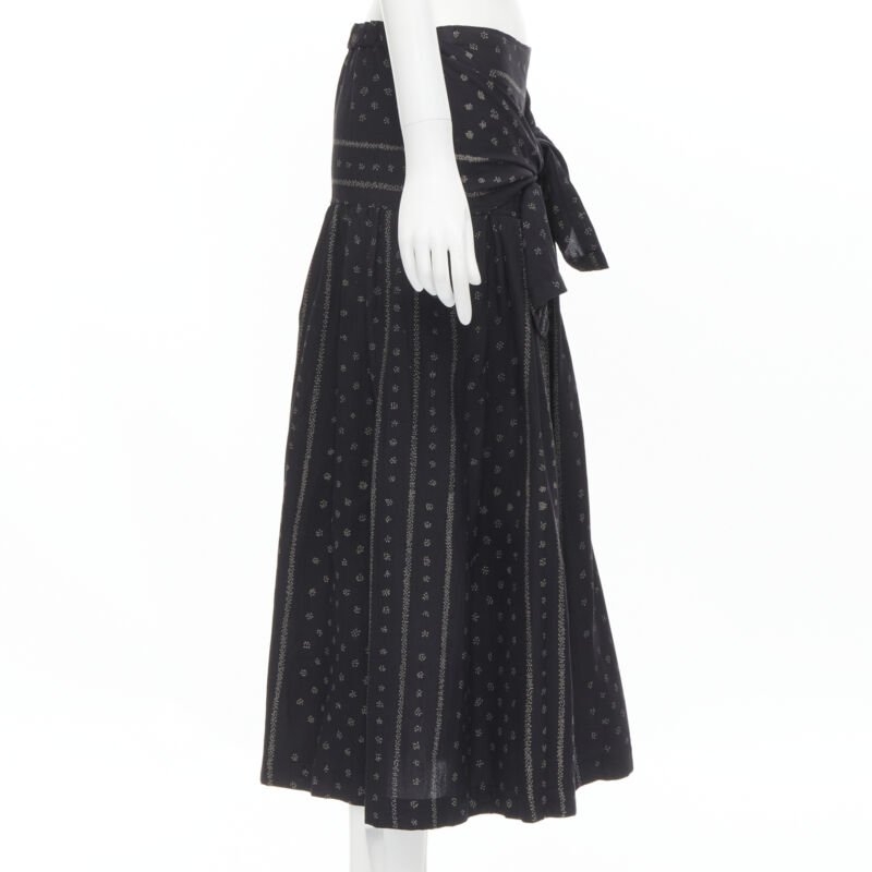 Comme Des Garcons Bohemian Jacquard Skirt - 4