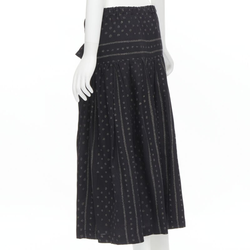Comme Des Garcons Bohemian Jacquard Skirt - Detail 1
