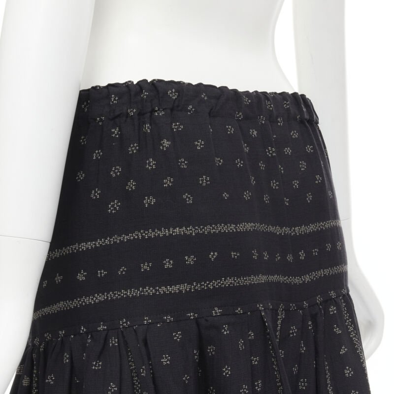 Comme Des Garcons Bohemian Jacquard Skirt - Image 10
