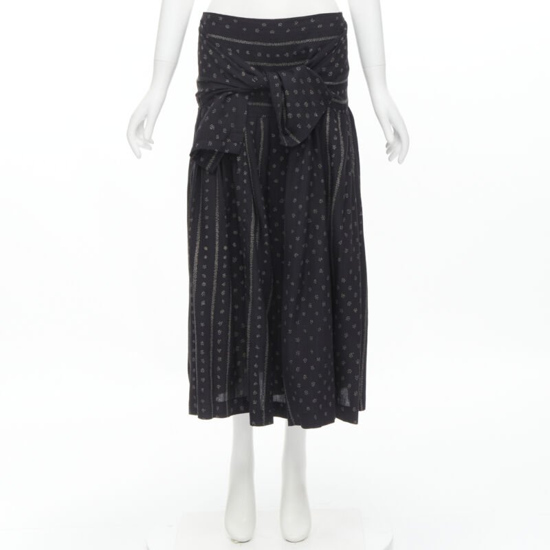 Comme Des Garcons Bohemian Jacquard Skirt - Image 12