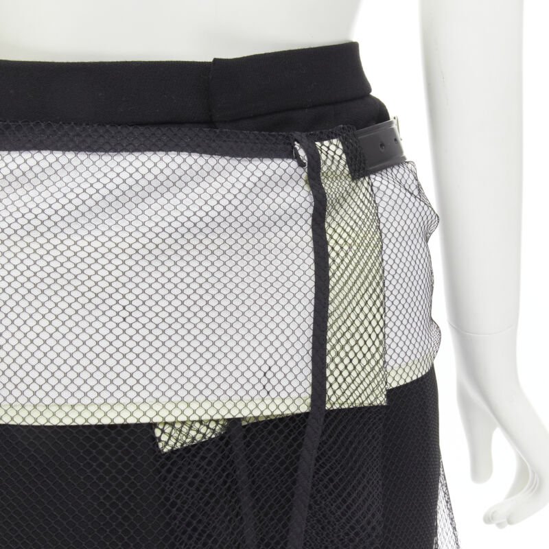 Comme Des Garcons Bow Mesh Skirt - Image 10