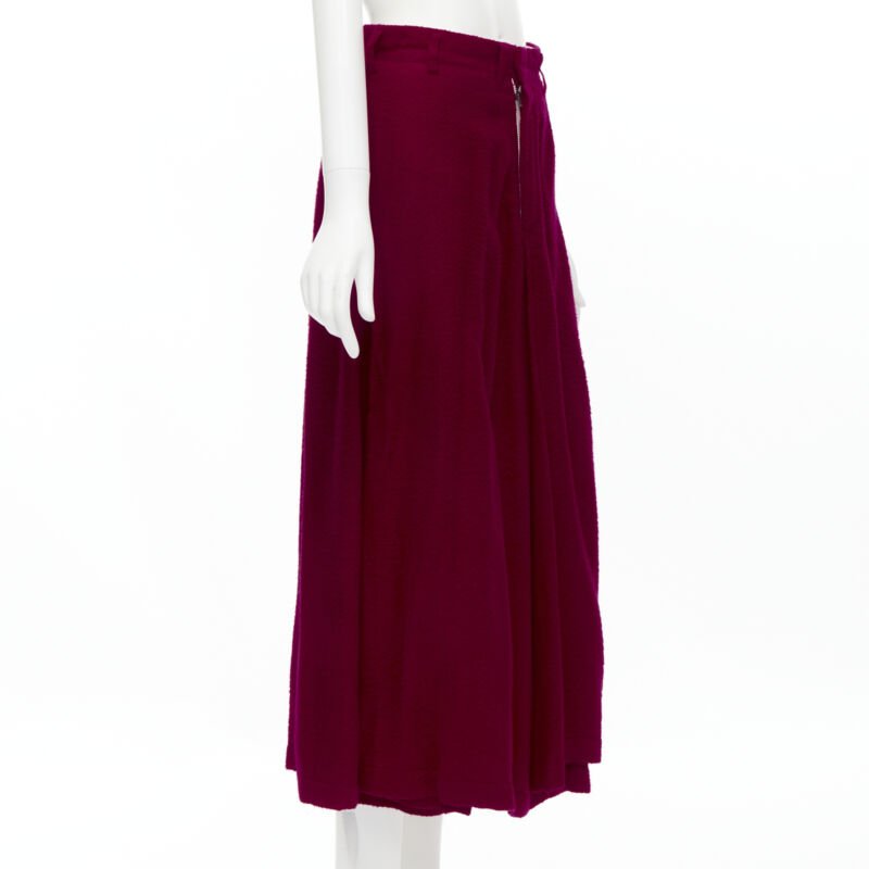 Comme Des Garcons Diagonal Pleat Skirt - Image 6