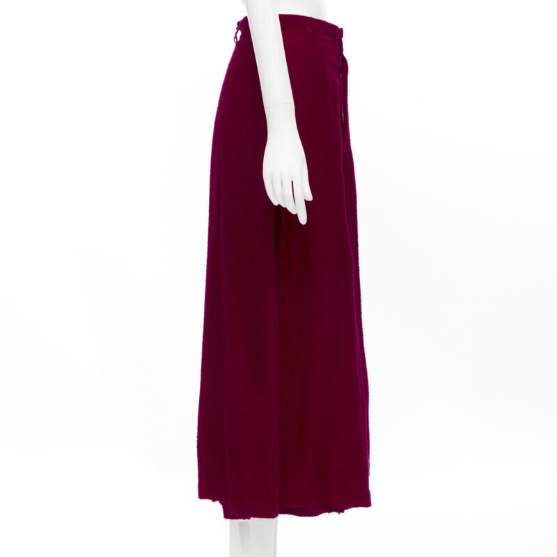 Comme Des Garcons Diagonal Pleat Skirt - 4