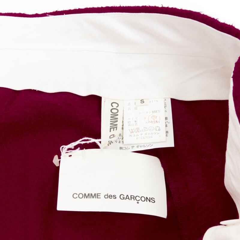 Comme Des Garcons Diagonal Pleat Skirt - Image 11