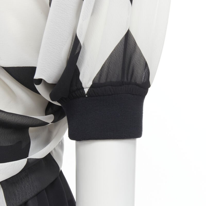 Comme Des Garcons Checkered Bomber Skirt - Detail 2