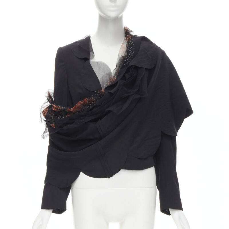 Comme Des Garcons Rose Tulle Blazer