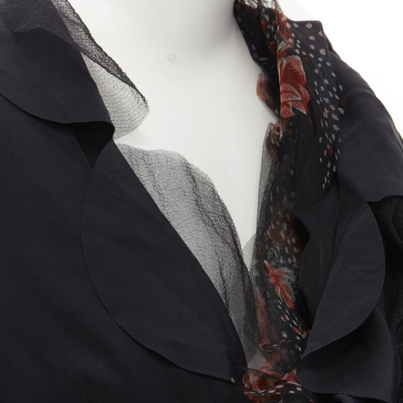 Comme Des Garcons Rose Tulle Blazer - Detail 1