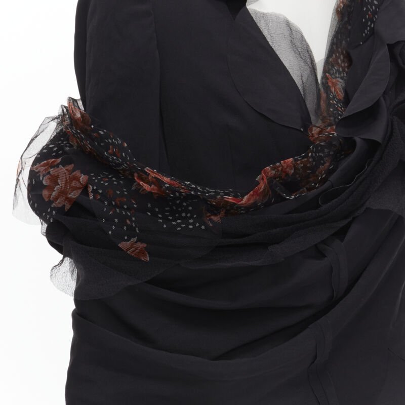 Comme Des Garcons Rose Tulle Blazer - Detail 2