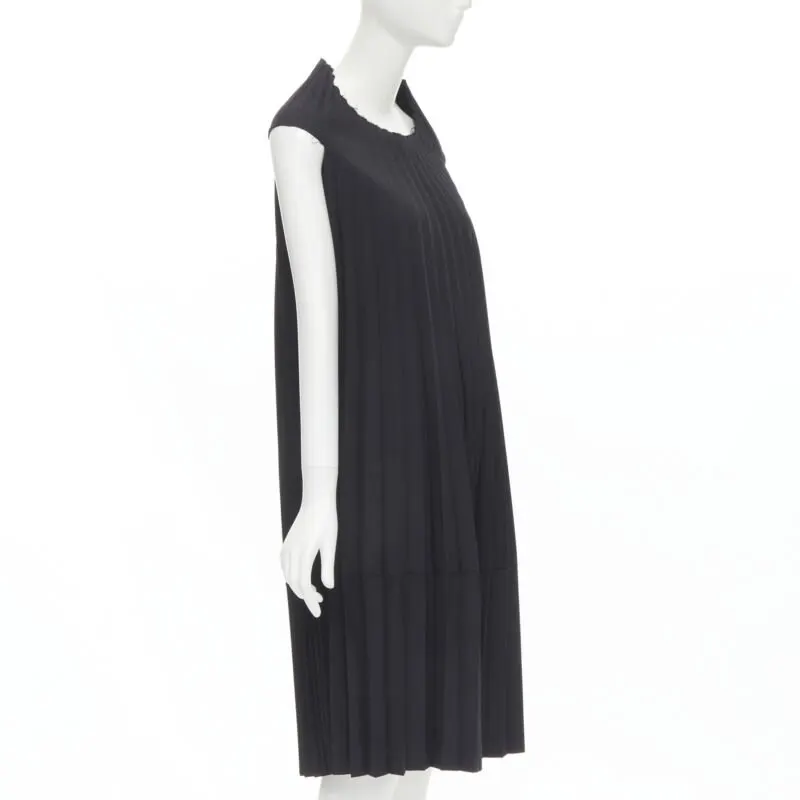 Junya Watanabe Accordion Dress Black Cotton Never worn - Inside View