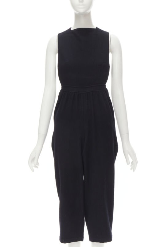 Comme Des Garcons Wool Cropped Jumpsuit - Image 6