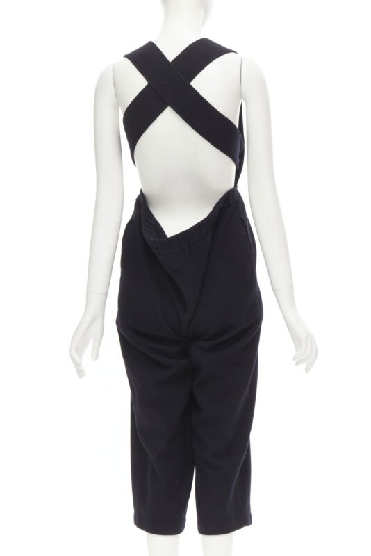 Comme Des Garcons Wool Cropped Jumpsuit - Detail 1