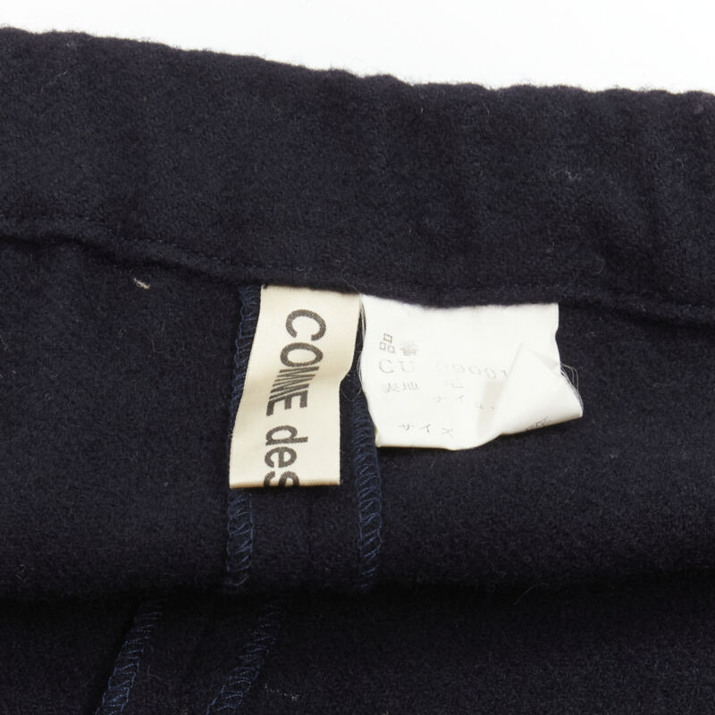 Comme Des Garcons Wool Cropped Jumpsuit - Image 11