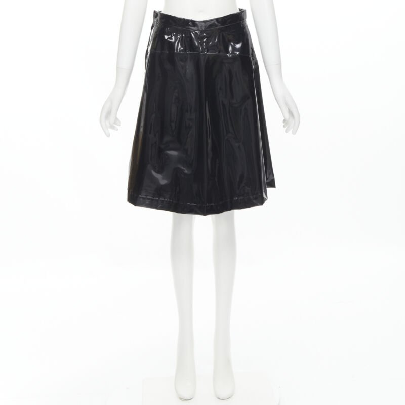 Comme Des Garcons Vinyl A-line Skirt - Image 12