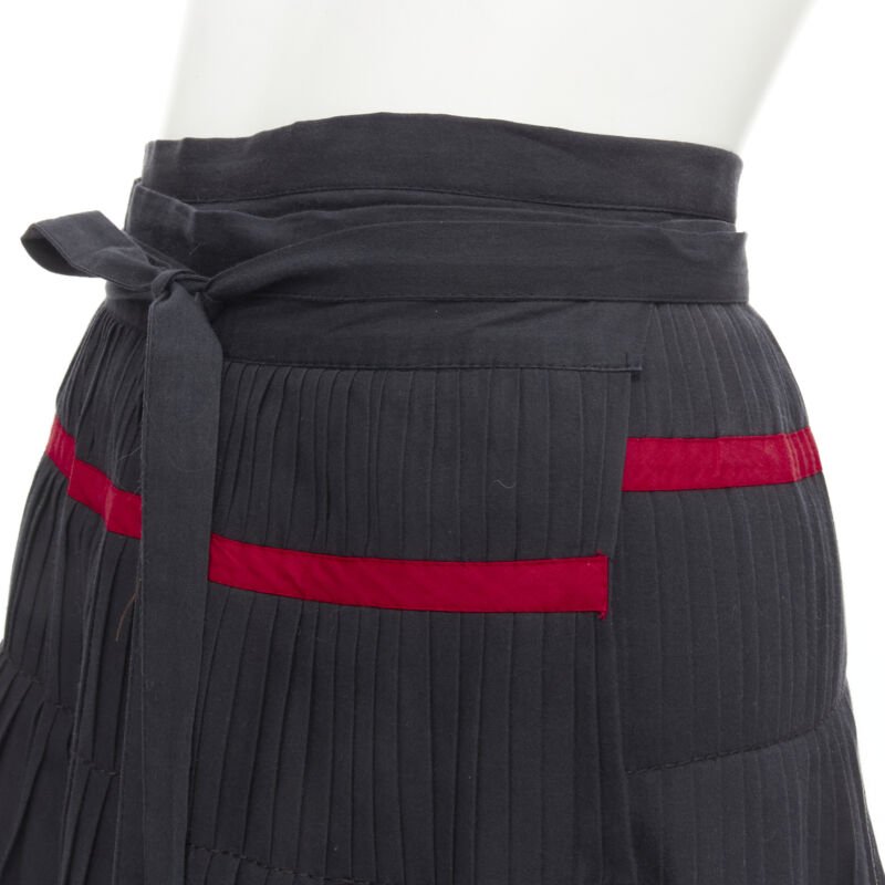 Comme Des Garcons Geometric Wrap Skirt - Detail 1