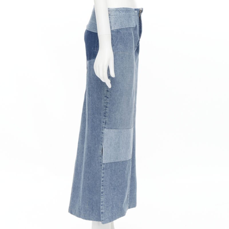 Maison Martin Margiela Patchwork Denim Skirt - 4
