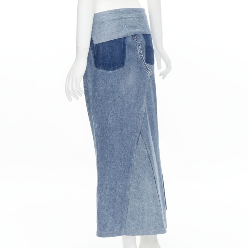 Maison Martin Margiela Patchwork Denim Skirt - Detail 1