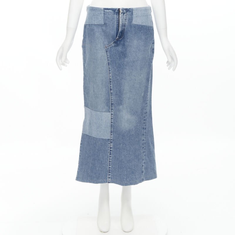 Maison Martin Margiela Patchwork Denim Skirt - Image 13