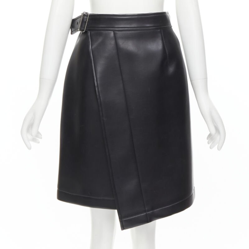 Comme Des Garcons Leather Wrap Skirt