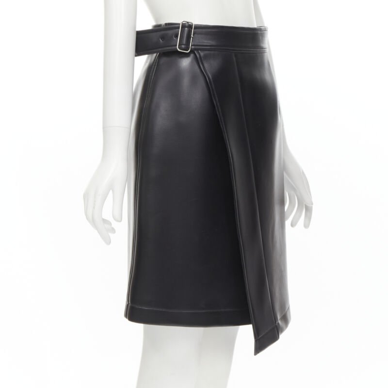 Comme Des Garcons Leather Wrap Skirt - Image 6