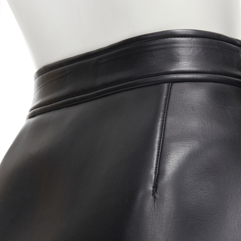 Comme Des Garcons Leather Wrap Skirt - Detail 2