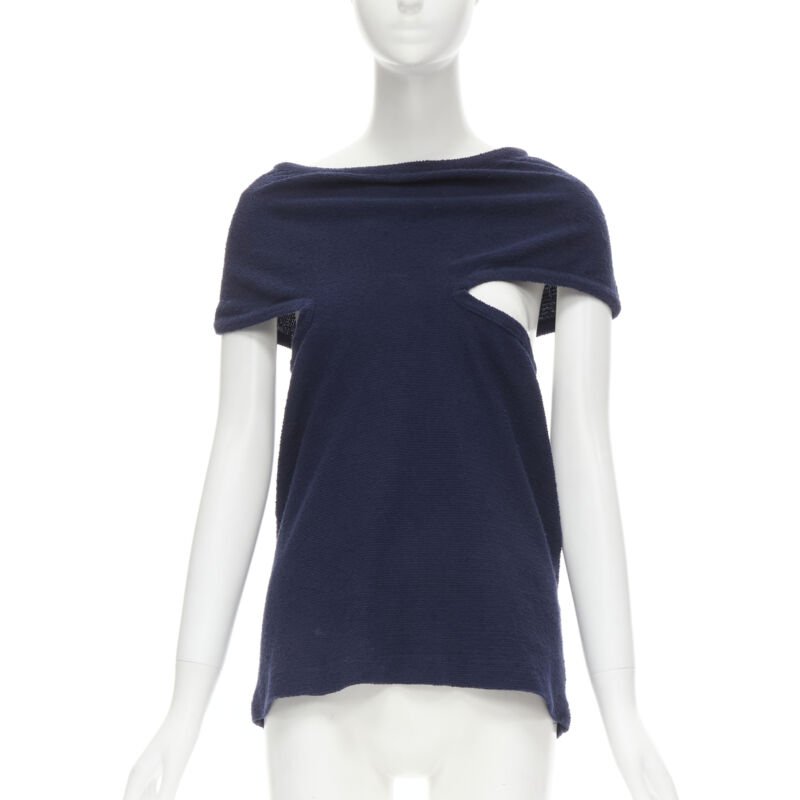 Comme Des Garcons Angular Zip Top