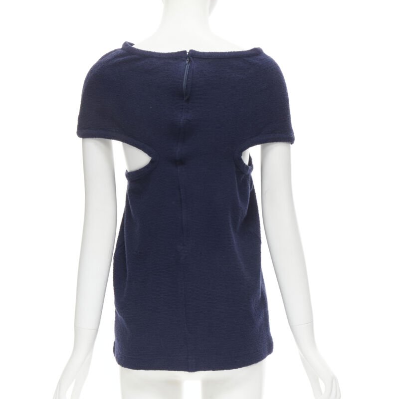 Comme Des Garcons Angular Zip Top - Side view