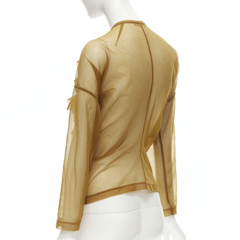 Comme Des Garcons Pleated Ruffle Shirt - Detail 1