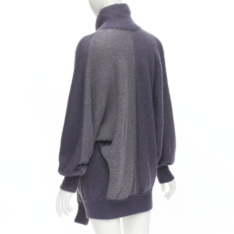 Issey Miyake Striped Sweater Dress - Image 10