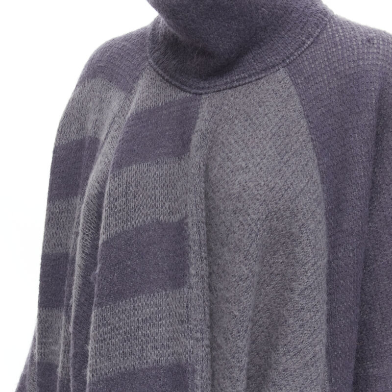 Issey Miyake Striped Sweater Dress - Image 11