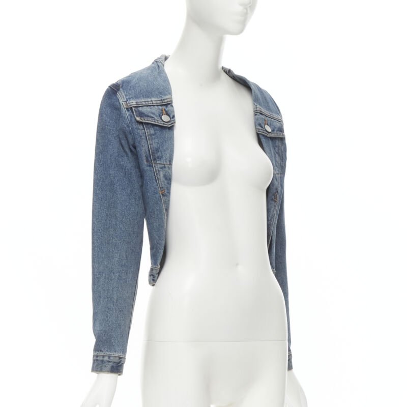 Maison Martin Margiela Denim Pinched Collar Jacket - Image 6