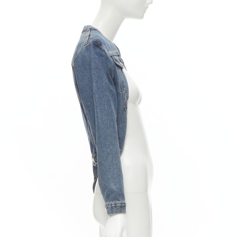 Maison Martin Margiela Denim Pinched Collar Jacket - 4