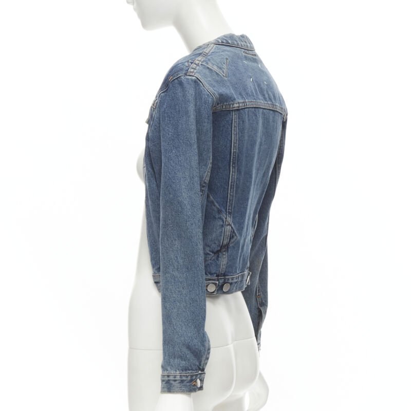 Maison Martin Margiela Denim Pinched Collar Jacket - Detail 1