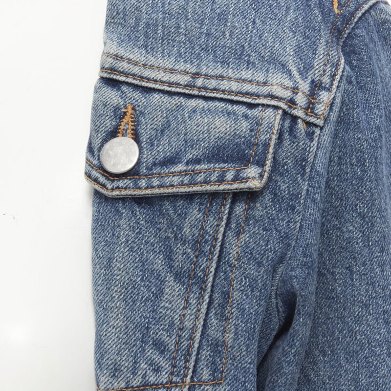 Maison Martin Margiela Denim Pinched Collar Jacket - Image 10