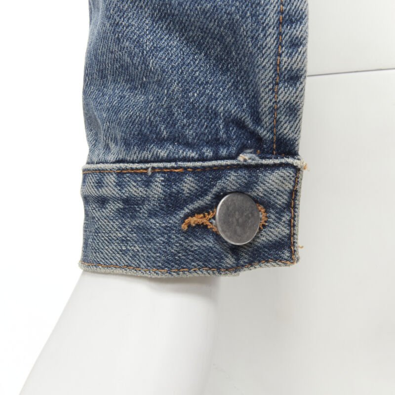 Maison Martin Margiela Denim Pinched Collar Jacket - Image 11