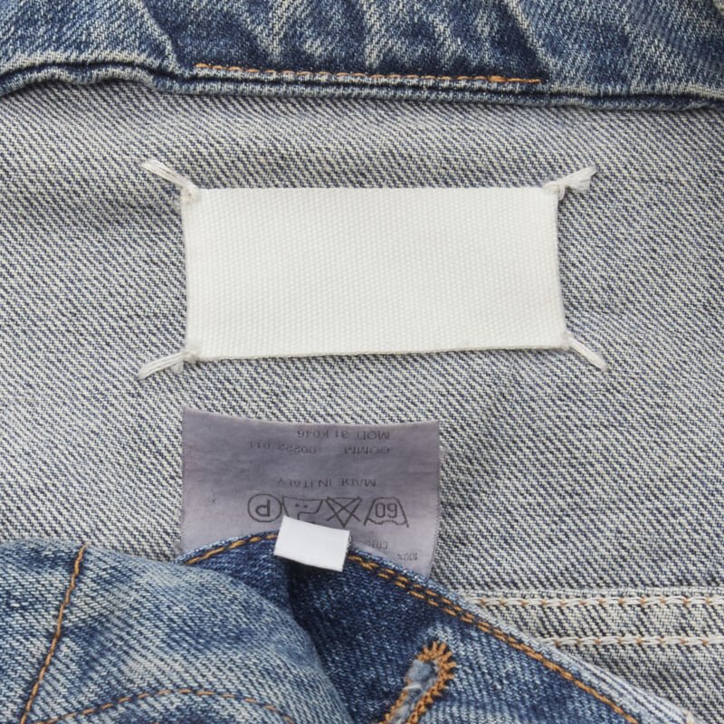 Maison Martin Margiela Denim Pinched Collar Jacket - Image 13