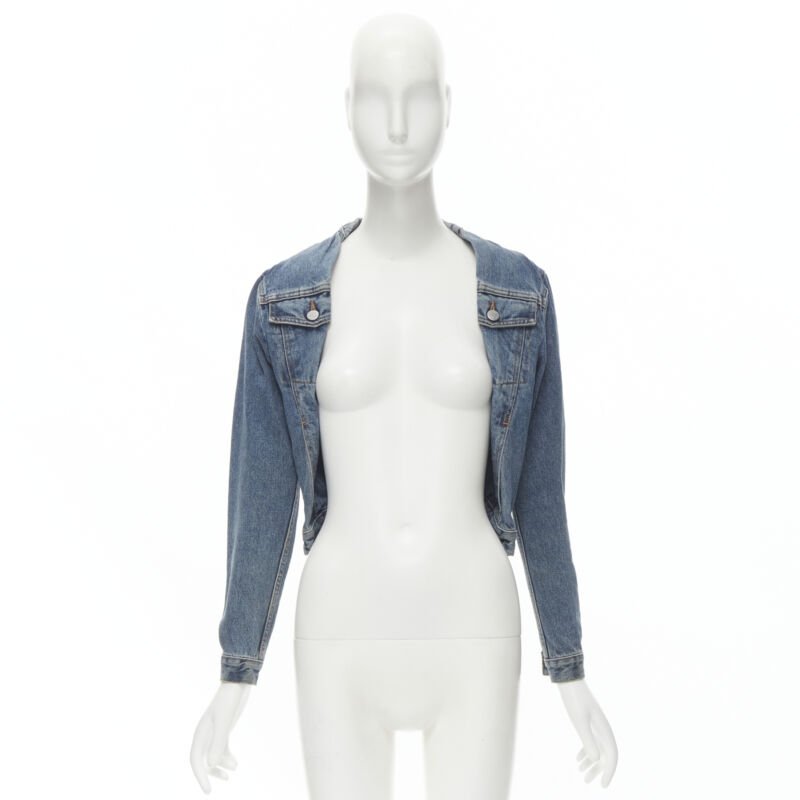 Maison Martin Margiela Denim Pinched Collar Jacket - Image 14