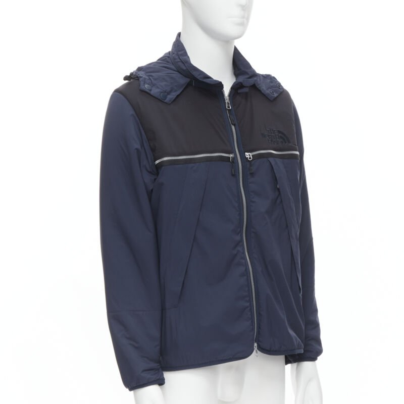 The North Face Navy Polartec Fleece Jacket - Image 6