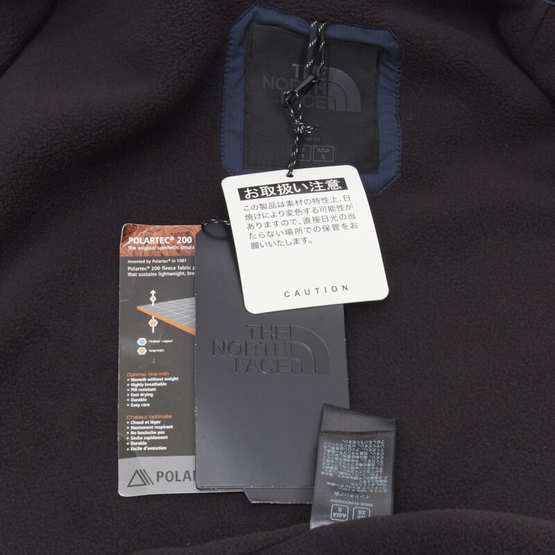 The North Face Navy Polartec Fleece Jacket - Image 11