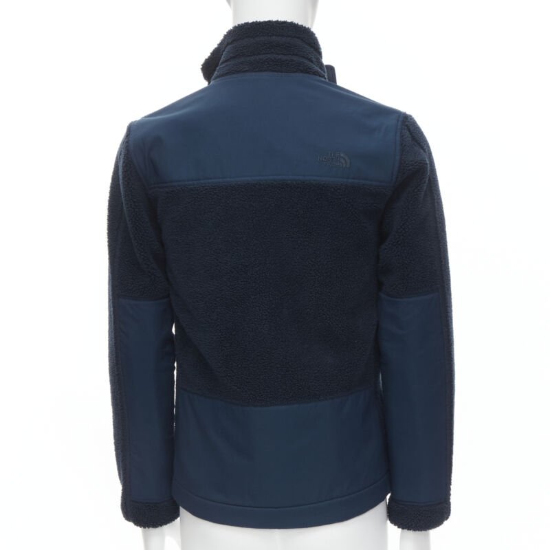 The North Face Navy Patch Zip Jacket - Side view