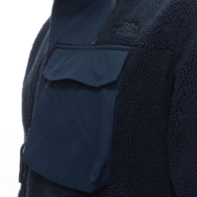 The North Face Navy Patch Zip Jacket - Detail 2