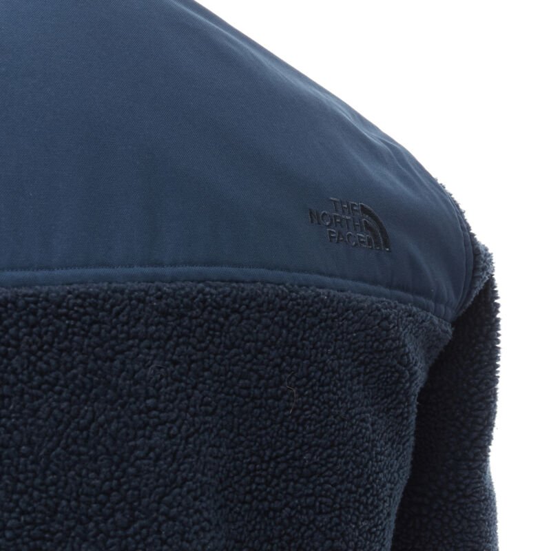 The North Face Navy Patch Zip Jacket - Image 10
