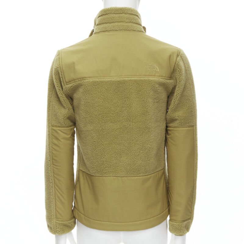 The North Face Tan Patch Zip Jacket - Side view