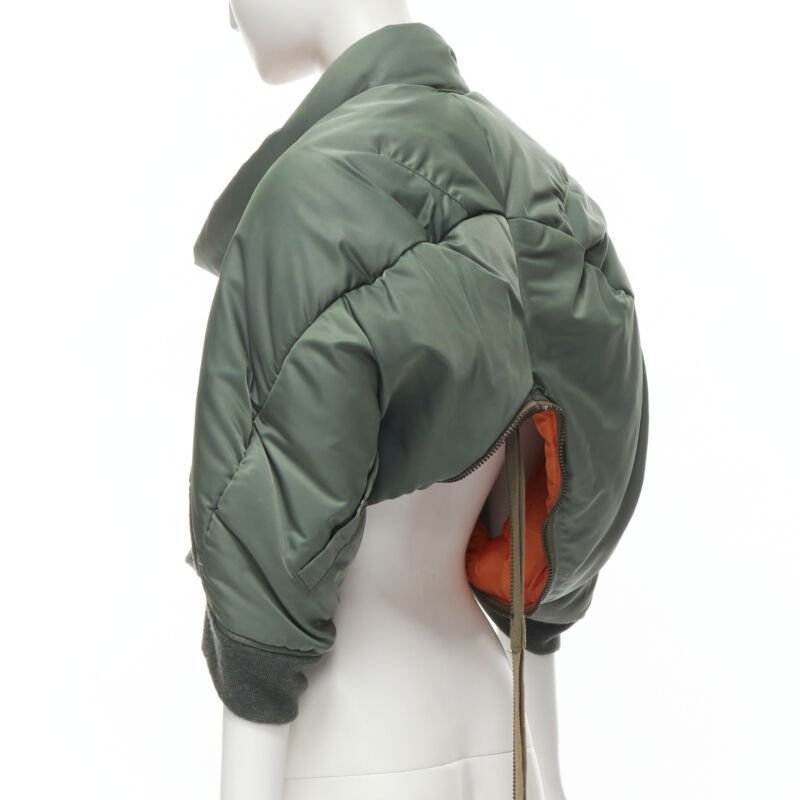 Junya Watanabe Padded MA1 Cape Jacket - Detail 1