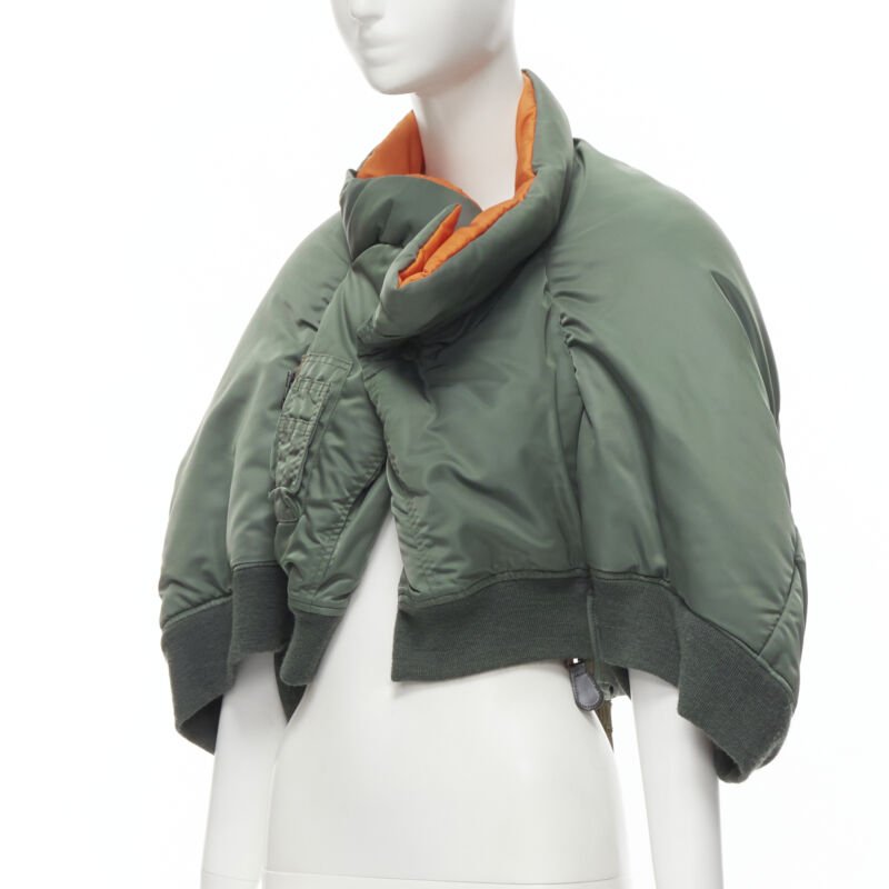 Junya Watanabe Padded MA1 Cape Jacket - Detail 2