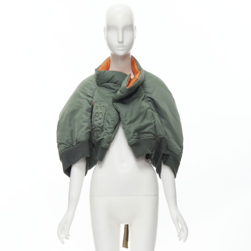 Junya Watanabe Padded MA1 Cape Jacket - Image 14