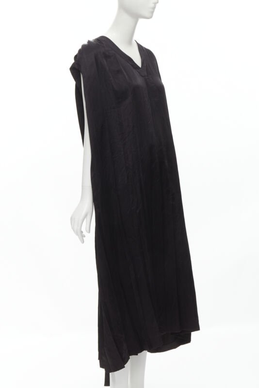Comme Des Garcons Pleated Belted Dress - Image 6
