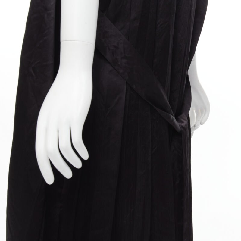 Comme Des Garcons Pleated Belted Dress - Image 11
