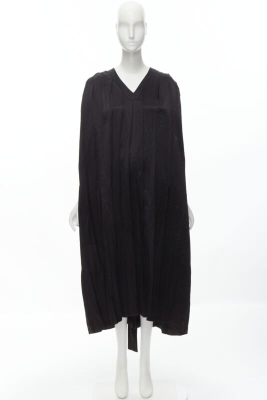 Comme Des Garcons Pleated Belted Dress - Image 13