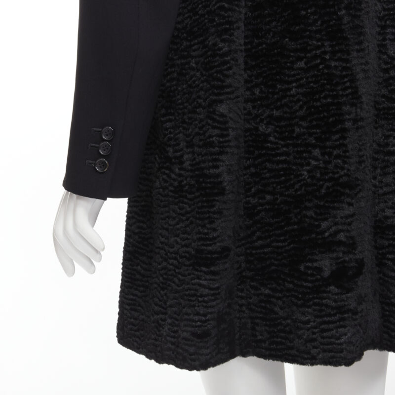 Comme Des Garcons Oversized Faux Fur Coat - Image 12