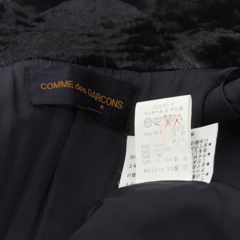 Comme Des Garcons Oversized Faux Fur Coat - Image 13